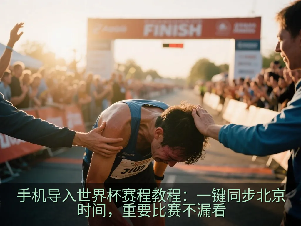 智能手机上显示的足球比赛即时比分与推送通知界面
